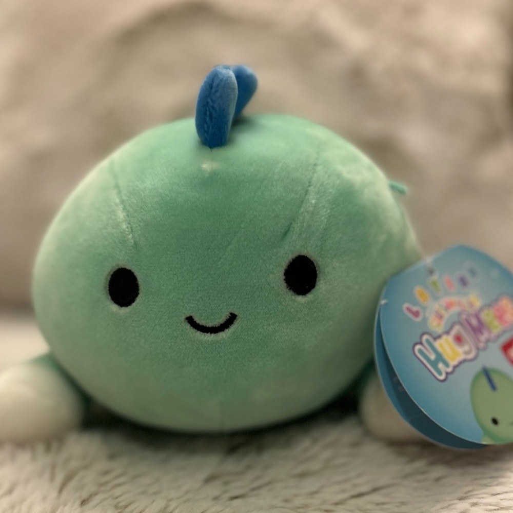 Squishmallows Hugmees Rafa Mint Green Plush